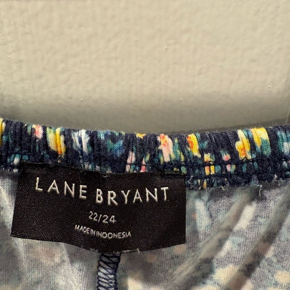 Lane Bryant Off-the-Shoulder Dress With Pockets Colorful Floral Size 22/24 - Picture 3 of 5